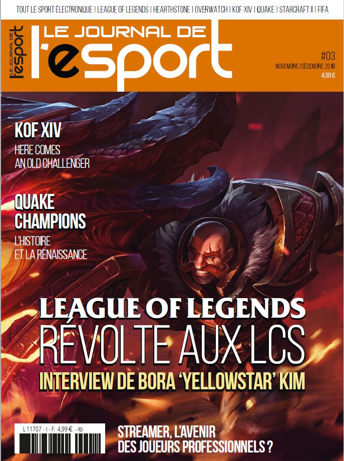 Le Journal de l’esport n°3 - 11–12/2016